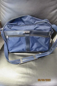 Vintage Samsonite Carry Pak 12 Nylon Navy Tote Blau Tasche 124215 - Bild 1 von 12
