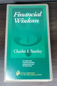 Financial Wisdom Four Cassette Tape Audiobook by Charles F. Stanley Informal - Picture 1 of 10