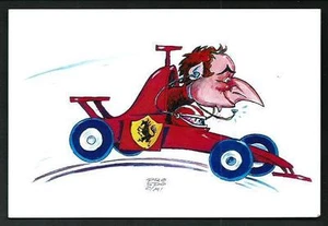 Jean Todt : caricatura di Prosdocimi - cartolina - Picture 1 of 1
