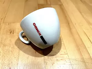 Kimbo Kaleidos Italian Coffee Set of 2 White Porcelain 200ml Cappuccino Cups GC - Picture 1 of 2