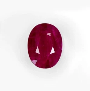 Burmese Ruby (1.31 Ct) - Deep Red (Purplish)- [ALGT Certified] (Seal Box) - Picture 1 of 4