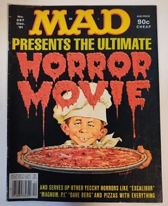 Revista Mad Nº 227 de diciembre de 1981 presenta la última película de terror - Imagen 1 de 6