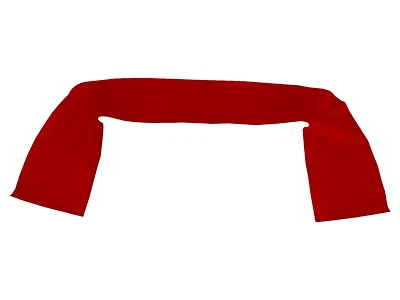 Se adapta a: CUBIERTA TAPA MALETERO VINILO ROJO MERCEDES 450SL 1972-1980 Foto 1 de 4