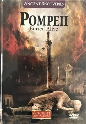 Ancient Civilizations DISCOVERY POMPEII Buried Alive DVD +Book 39 NEW History R0 - Image 1 of 2