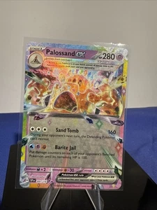 Juego de cartas coleccionables Pokémon Palossand ex 091/191 doble raro lámina chispas crecientes casi nuevo casi nuevo - Imagen 1 de 2