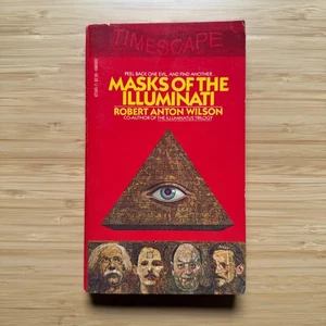 Masken der Illuminaten Robert Anton Wilson 1981 1st Timescape PB Vintage SF sehr guter Zustand - Bild 1 von 12
