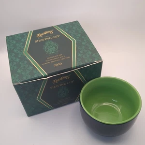 Roky Hows CERAMIC PORCELAIN SHAVE BOWL CUP, Blue/Green - Picture 1 of 4