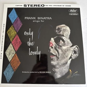 Frank Sinatra-Only The Lonely 2x180gm Vinyl LP Capitol 60th Anniv Ballads Riddle - Imagen 1 de 9