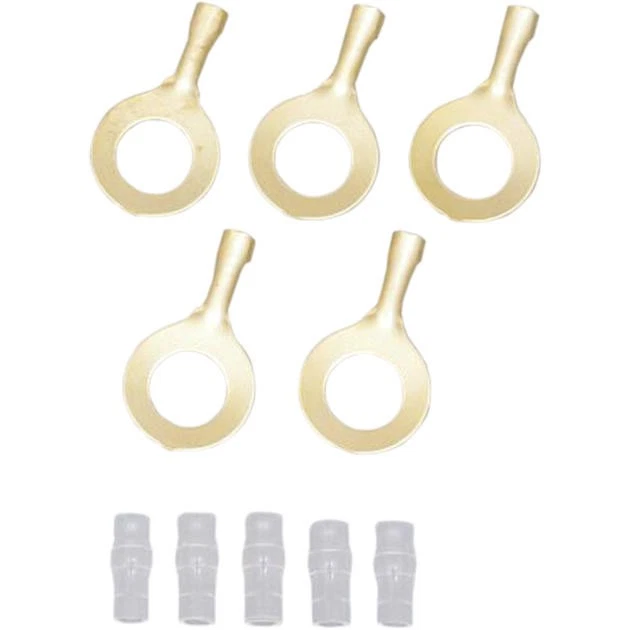 Juego de conectores de cable con ojales Shindy de 10 mm para motocicleta Foto 1 de 1