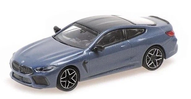 MINICHAMPS, BMW M8 Coupé 2019 Blu metallizzato, 1/87,  MNC870029021 - Immagine 1 di 1