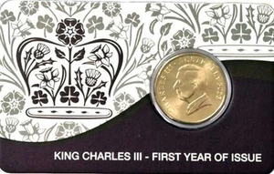 2024 Australian $2 King Charles 1st Year of Issue Commemorative Card Unc - Picture 1 of 1