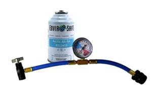 r1234YF, 1234YF Refrigerant Support, Auto AC, Arctc Air,w/ 1234YF Gauge (1 Pack) - Picture 1 of 5