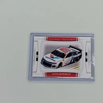 2020 Panini National Treasures #56 Alex Bowman /25 - Image 1 of 2