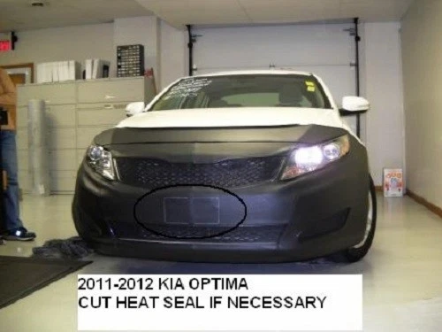 Lebra Front End Cover Car Mask Bra Fits 2011 2012 2013 Kia Optima - Image 1 of 1