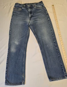 Levi's 505 Jeans Men's Size 32x29 Made in USA Vintage 2001 Y2K Faded Distressed - Picture 1 of 20