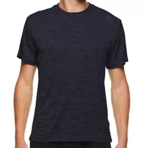 Camisa de cuello redondo Reebok Neptuno gimnasio ejercicio azul marino brezo para hombre mediana-XL - Imagen 1 de 6