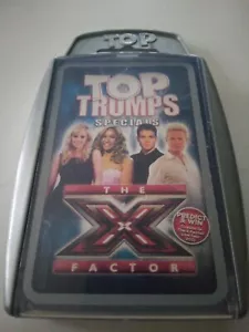 TOP TRUMPS SPECIALS THE X FACTOR 2010 TRADING  CARDS PRE OWNED  - Picture 1 of 4