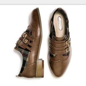 Mark. Plaid Brogues - Picture 1 of 4