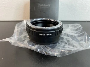 Fotodiox Lens Adapter Olympus Zuiko (OM) 35mm Lens to Fujifilm X Mount - Picture 1 of 7