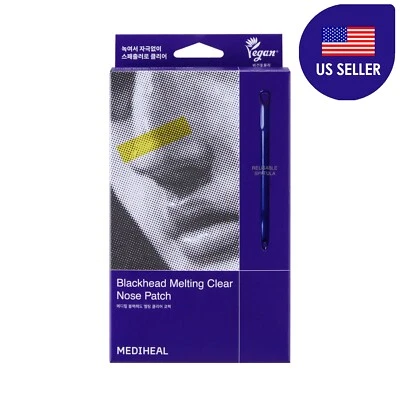 [Mediheal] Parche nariz transparente para fusión de espinillas (paquete de 4), vendedor de EE. UU., ENVÍO RÁPIDO Y GRATUITO Foto 1 de 4
