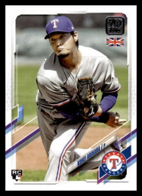 2021 Topps UK Edition Kohei Arihara  Rookie 193 Texas Rangers - Image 1 of 2