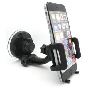 Car Mount Windshield Holder Glass Cradle Swivel Dock Suction for Cell Phones - Picture 1 of 12