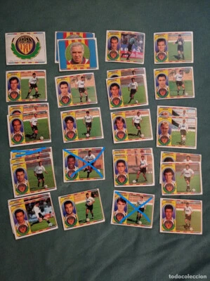 27 Cromos liga española futbol 96 97 ⚡Valencia ⚡Ediciones Este⚡1996 1997 - Imagen 1 de 4