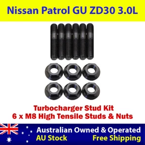 High Tensile Turbocharger Stud Kit For Nissan Patrol ZD30 3.0L - Picture 1 of 5