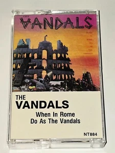 THE VANDALS WHEN IN ROME 1986 TAPE CASSETTE RECORDS PUNK ROCK NATIONAL TRUST 85' - Bild 1 von 17