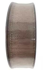 1.5" X 50 Yards Premium Wired Holiday Ribbon - Rose Gold w/Gold Trim - Mega Roll - Picture 1 of 4
