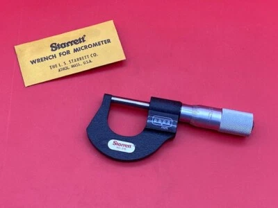 Starrett 216MP-25 Digital Outside Micrometer, 0-25 mm  LAST ONE IN STOCK! - Image 1 of 4