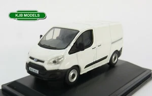 BNIB OO GAUGE OXFORD DIECAST 1:76 76CUS002 Ford Transit Van Custom White - Picture 1 of 2