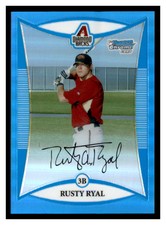 2008 Bowman Chrome Prospects Blue Refractors #BCP16 RUSTY RYAL /150 ~B7N