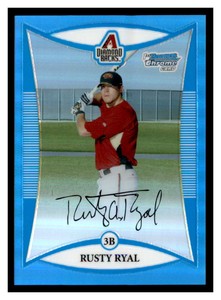 2008 Bowman Chrome Prospects Blue Refractors #BCP16 RUSTY RYAL /150 ~B7N