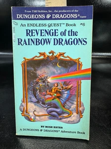 TSR Dungeons & Dragons Endless Quest Book #6 Revenge of the Rainbow Dragons CYOA - Picture 1 of 6