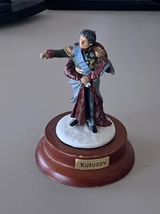 Rare Vintage Mini Figure Russian 19th Century Marshall Kutuzov Handmade - Picture 1 of 7