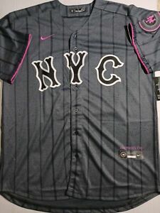 NY Mets #20 Pete Alonso CITY CONNECT Stitched Baseball Jersey Mens XLarge 