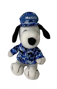 MetLife Blue Camo Snoopy - Peanuts - 7” - Picture 1 of 5