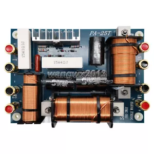 1pcs 800W 2 Way Dual Bass Crossover HiFi Speaker Frequency Divider Filter - Picture 1 of 6