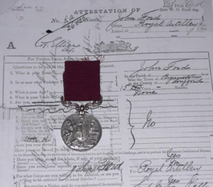 VR ARMY LS&GC MEDAL TO GUNNER RA - Wounded 2nd Afghan War + Papers From Ireland - Picture 1 of 7