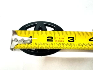 3D BLACKOUT STEERING WHEEL OVERLAY FOR TACOMA TUNDRA COROLLA CAMRY HIGHLANDER - Picture 1 of 2