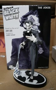 Dc Direct Batman Joker Statue Jim Lee Black White Boxed James Hoop 1st Edition - Picture 1 of 5