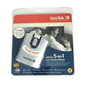 SanDisk ImageMate USB 2.0 5-in-1 Card Reader/Writer SDDR-99-A15 New - Picture 1 of 3