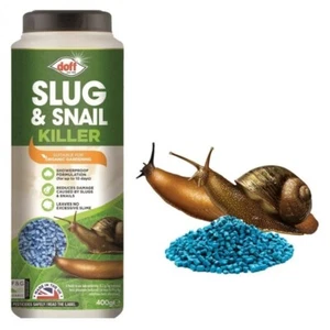 Doff Slug and Snail Killer Showerproof Slug Kill Pellets Organic Gardening New - Picture 1 of 8