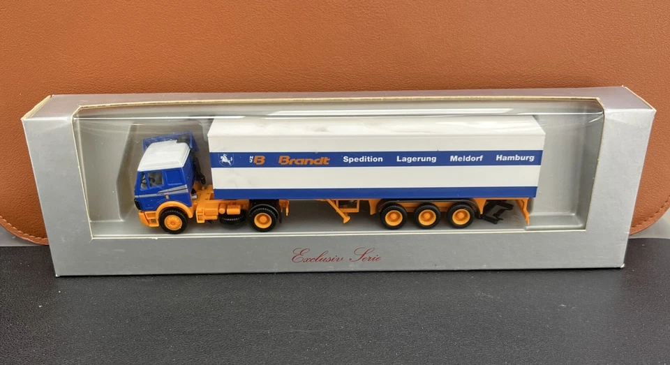 Herpa Mercedes SK HJB Brandt 236 serie exclusiva escala 1:87 Z2 Foto 1 de 4