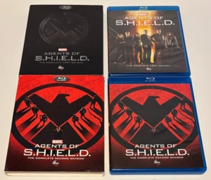 Marvel's Agents Of S.H.I.E.L.D. Seasons 1 & 2 (Blu-ray w/ Slipcovers) - Picture 1 of 8