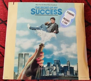 THE SECRET OF MY SUCCESS *Soundtrack* MICHAEL J. FOX USA LP *SEALED NIGHT RANGER - Picture 1 of 5