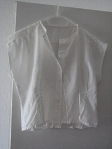 Baumwollbluse , auch Dirndlbluse Gr. 38-40 - Bild 1 von 5