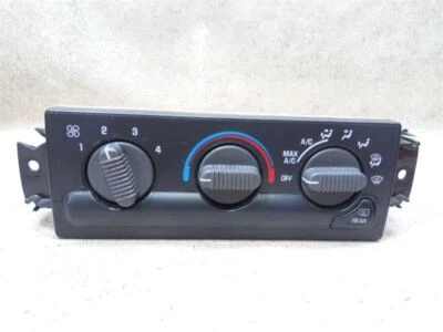 Temperature Climate Control Fits 99-05 CHEVROLET S10 BLAZER GMC JIMMY S15 k97 - Image 1 of 4