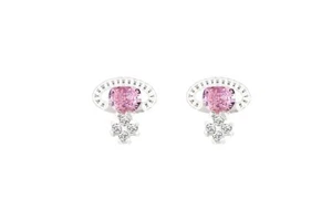 Orecchini ARGENTO PETRA LIL UNIVERSE CRYSTAL CAGE JEWELRY - Foto 1 di 7